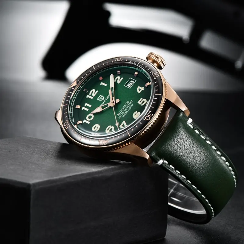 Pagani Design Autavia PD-1649 Green Dial Men's Watch
